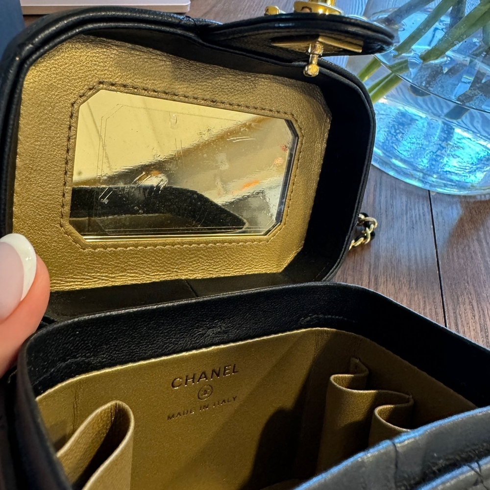 Chanel Black Quilted Leather Mini Bag - Picture 12 of 16